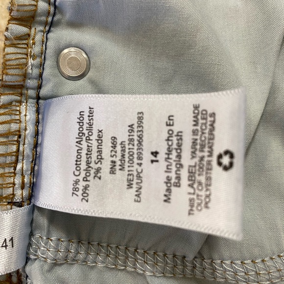 WONDER NATION JEANS Size 14 Slim - Picture 6 of 7